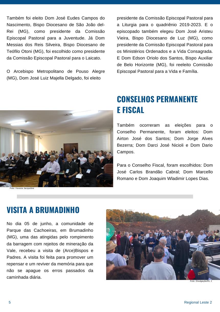 Boletim Informativo Leste 2 - 17 de junho de 2019 0005