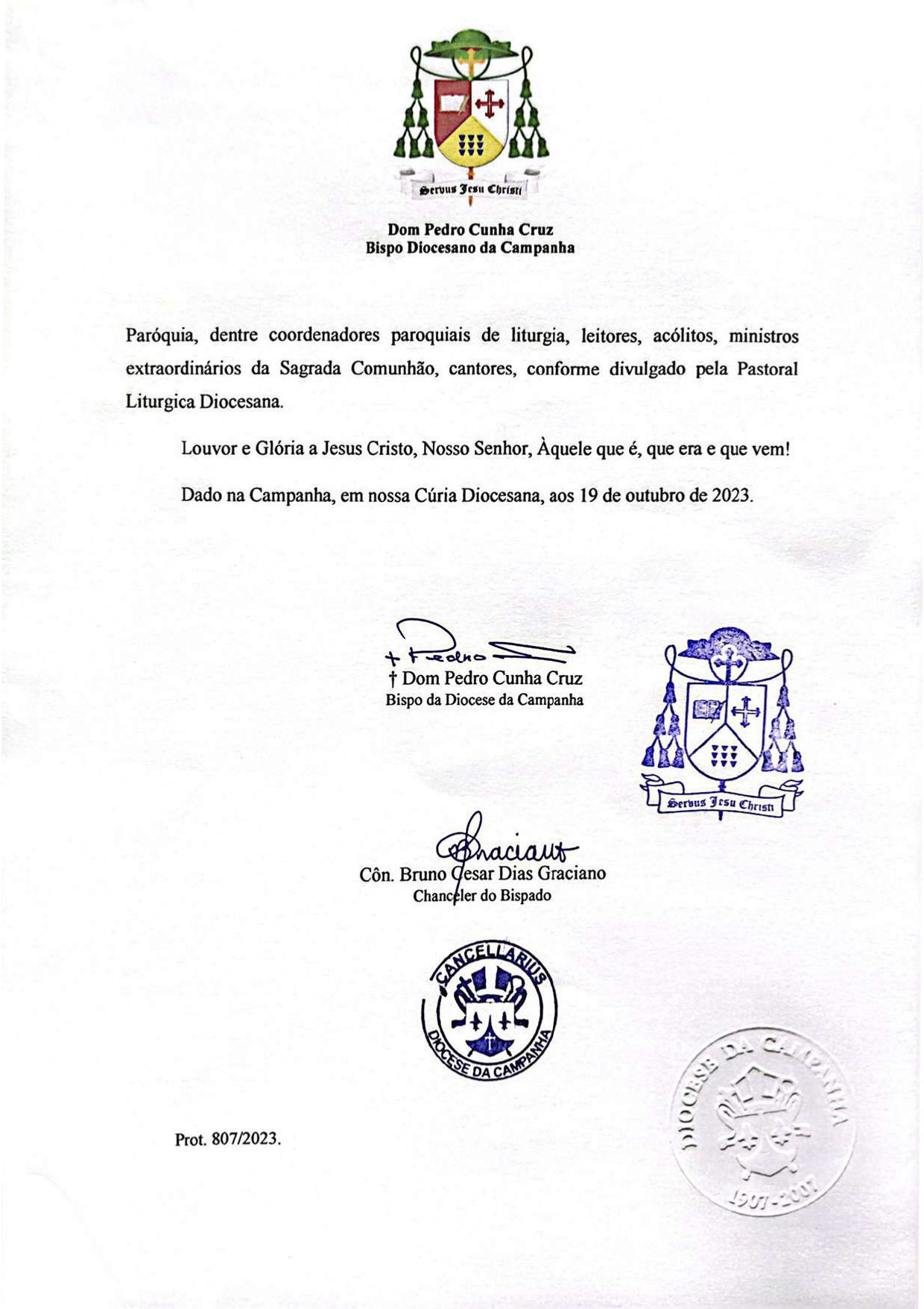 NOTA DIOCESANA SOBRE A NOVA TRADUCAO DO MISSAL ROMANO page-0003