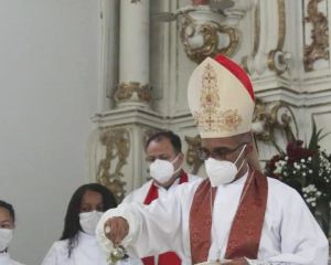 Solene dedicação do Altar da Igreja Matriz de São Tomé Apóstolo da cidade de São Tomé das Letras/MG