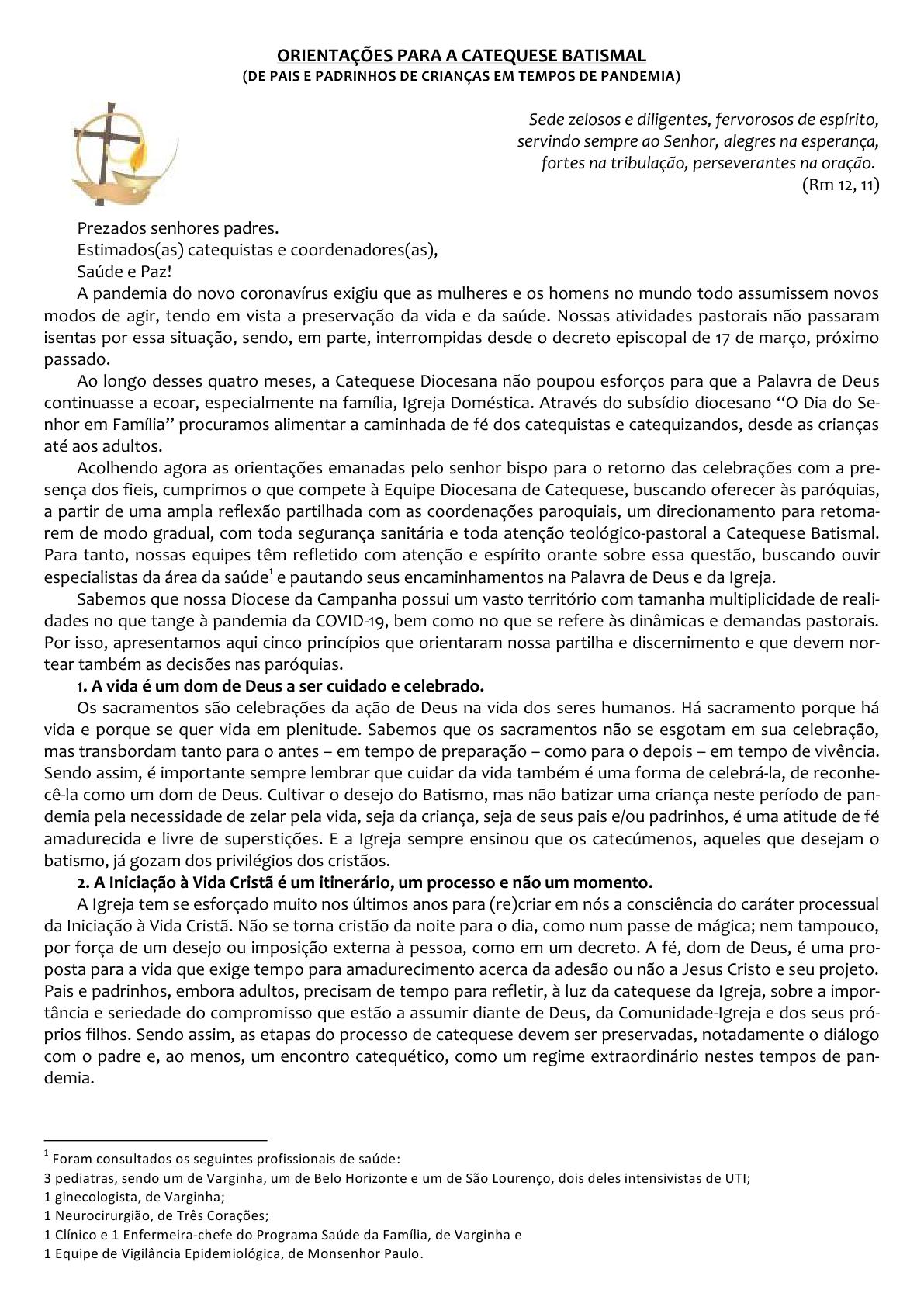Catequese Batismal 0001
